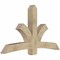 Ekena Millwork Davenport Rough Sawn Timber Gable Bracket, Douglas Fir, 72"W x 42"H x 6"D x 6"F, 14/12 Pitch GBW072X42X0606DAV00RDF - alternate 2